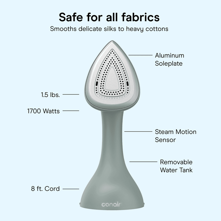 Conair 2-in-1 Iron and Handheld Garment Steamer photo 5