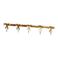 thumbnail image 4 of Kuntesetty Coat Rack Wall Mount 5 Hooks Bow Shaped Coat Hat Hooks for Bags Drawing Room Gold, 4 of 9
