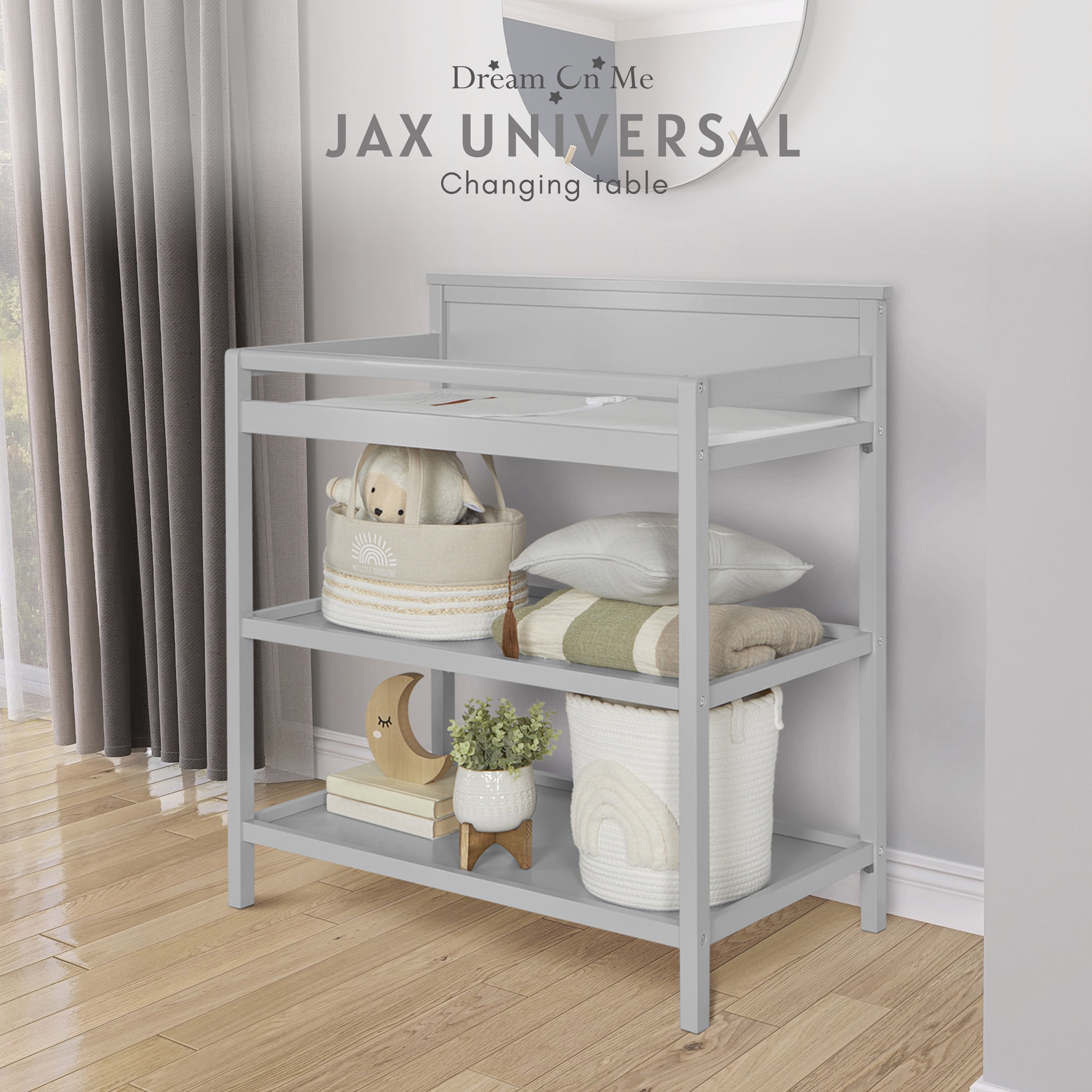 Dream On Me Jax Universal Changing table Grey