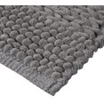 thumbnail image 2 of Affinity Linens LBD22X60RG-GRY Braided & Loop Chenille Oversized Bath Rug, Grey - 22 x 60 in., 2 of 3