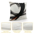 thumbnail image 4 of YINGXI Black White Abstract Art Line Pillow Covers Modern Print Decorative Pillowcases Farmhouse Throw Cushion Case Decor for Couch Sofa Bed 22x22in, 4 of 5