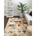 thumbnail image 3 of Rugs.com Vivid Collection Rug – 2' x 3' Ivory Medium-Pile Rug Perfect For Living Rooms, Large Dining Rooms, Open Floorplans, 3 of 4