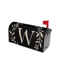 thumbnail image 3 of PHELIKA Classic Monogram Letter W Magnetic Mailbox Covers Standard Size 25.5"H x 21"W, 3 of 8