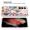 thumbnail image 4 of Dog Flower Case for Samsung Galaxy S23,Aesthetic Colourful Floral Plant Case for Men Women,Unique Soft TPU Bumper Case Cover, 4 of 5