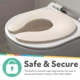 thumbnail image 3 of Nuby Foldable Travel Potty Seat with Bag for Toddlers, White, 3 of 12
