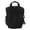 Black, variant on Washed Canvas Backpack with Dual Top Handles Durable Casual Daypack for Commute Work and Travel Use 12.6 x 7.5 x 15.7 inches