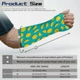 thumbnail image 6 of COEQINE Lemon Arm Cast Covers Hand Cover for Shower After Surgery Arm Cast Sleeve with Thumb Cover-S Machine Washable Wrist Elbow Cast Wound Scratcher Covers Gifts for Friends, 6 of 7