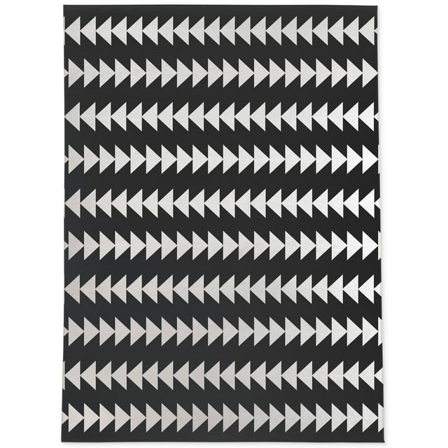 Kilim Stripe Black Area Rug by Kavka Designs