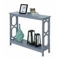 thumbnail image 4 of Convenience Concepts Omega Console Table in Gray Wood Finish, 4 of 5