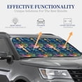 thumbnail image 5 of Yiaed Undersea Animals Print Car Front Windshield Sun Shade,Foldable Anti-UV Car Sunshade for Front Window for Most Vehicles-Medium, 5 of 5