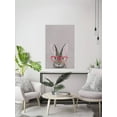 thumbnail image 6 of Marmont Hill Hare with Red Glasses Canvas Wall Art, 6 of 7