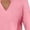 Red, variant on FRSASU Womens Casual Long Sleeve V Neck Sweatshirts Cute Loose Fit Lightweight Pullover Tops Red