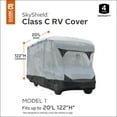 thumbnail image 4 of Classic Accessories Over Drive SkyShield™ Deluxe Water-Repellent RV Class C Cover, Fits up to 20'L x 122"H, Model 1, 4 of 22