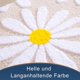 thumbnail image 5 of Alfombrilla de baño con diseño de flores blancas y beige, color caqui, 50 x 80 cm, antideslizante, de microfibra suave, lavable a máquina, duradera, súper absorbente para sala de estar, 5 of 5