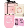 thumbnail image 6 of MEANT2TOBE Pink 21st Birthday Gift Set for Women - Tumbler, Decorations & Gift Ideas for 21 Year Olds, 6 of 8