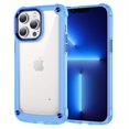 thumbnail image 5 of Transparent Phone Case For IPhone15 Pro Promax 14 Pro 14promax 13 13pro Max Tpu Transparent Border+ Acrylic Plate+ Metal Buttons Anti-fall Phone Protective Case, 5 of 5