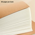 thumbnail image 5 of A5 Kraft Paper Notebook | Durable Eco-Friendly Journal | Yellow Cover | Horizontal Ruled Lined Pages | Portable Lightweight Design | 20.5x14cm | 1 Pack | Versatile Writing Notes Planner, 5 of 6