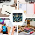 thumbnail image 6 of FORMRS 1-Subject Spiral Notebook 8" x 5" College Ruled 60 Refillable Sheet A5 Hard Cover, 2 Pack, Dark Mountains, 6 of 7