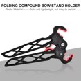 thumbnail image 4 of Noref Folding Portable Compound Bow Stand Holder Rack Bracket for Archery Target Shooting, Compound Bow Holder, Folding Compound Bow Stand, 4 of 8