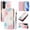 Graffiti, variant on Compatible for Samsung Galaxy S22 Plus Wallet Case, Painting Pattern Premium PU Leather [Credit Card Holder] [Wrist Strap] Flip Stand Feature Purse Case Full Protective Pattern Cover, Butterfly Tree