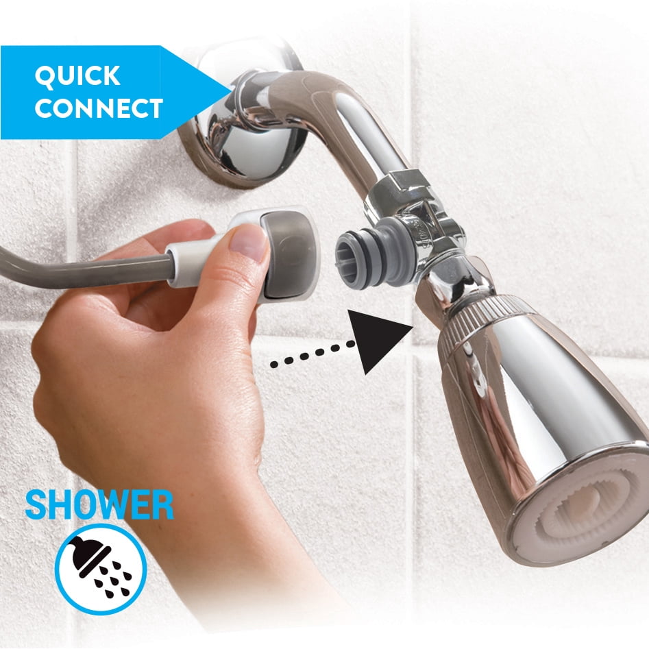 Rinse Ace 3-in-1 Quick Connect Dog and Pet Shower Sprayer
