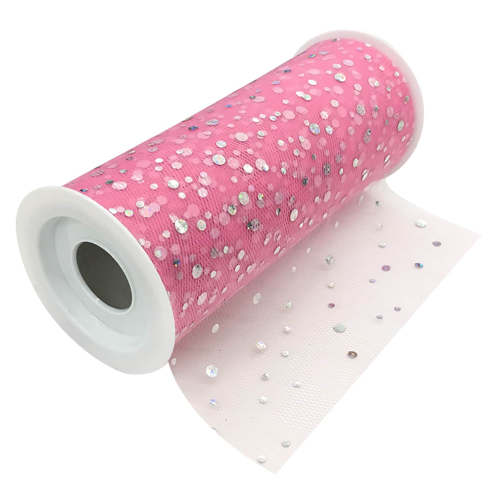 24 Pack: 6" Holographic Dot Tulle by Celebrate It