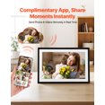 thumbnail image 2 of VEVOR 10.1 Inch Digital Picture Frame 32GB IPS Touchscreen 2-Pack Wi-Fi Photo Frames, 2 of 9