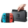 Nintendo Switch with Neon Blue and Neon Red Joy Con Bundle (JP Edition) Powever Exclusive Bundle
