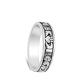 thumbnail image 4 of Claddagh Heart Eternity Friendship Ring .925 Sterling Silver Band Jewelry Female Male Unisex Size 8, 4 of 4