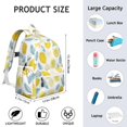 thumbnail image 6 of Lemon Backpack for School,Cute School Bag,Schoolbag with Adjustable Shoulder Straps & Padded Back,13.4"x11"x4.7", 6 of 6