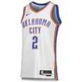 thumbnail image 2 of Unisex Nike Shai Gilgeous-Alexander White Oklahoma City Thunder Swingman Jersey - Association Edition, 2 of 3