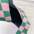 thumbnail image 3 of Bolso de mano elegante para mujer, Bolso de mano tejido, Mini Bolso de muñeca con nudo, Bolso informal, 3 of 9