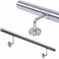 thumbnail image 5 of Jinsinto Elbow Ramp Bracket, Interior Wall Handrail Bracket, Loft, Old Handrail, Corridor Support Bar 60X60mm Fontainebleau 2Pcs Silver, 5 of 5