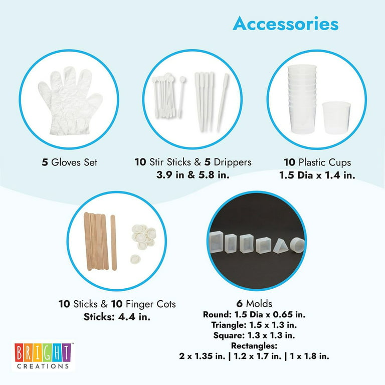 Special Starter Bundle - 12 Stir Sticks, 5 Nitrile Glove Pairs (L