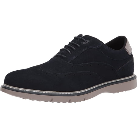 STACY ADAMS Mens Swift Wingtip Oxford, Navy, 7.5 | Walmart Canada