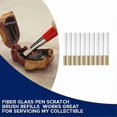 thumbnail image 4 of Scratch Brush Refills 10 Pack, Premium Fiberglass, Jewelry Making, 4 of 5