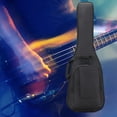thumbnail image 3 of Tachiuwa Musical Instrument Bag, Thick Padding with Adjustable Shoulder Strap, Case Black bass bag, 3 of 9