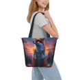 thumbnail image 2 of Disketp Starry Sky Meditating Fox for Women’s Casual Shoulder Tote Bag Cross-body Handbags for Shopping, Travel and Daily Use, 2 of 6
