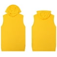 thumbnail image 3 of JIUKE Mens Hoodies Sleeveless Hooded Tank Top Workout Shirts Running Gym T-Shirts Basic Tees M-3XL, 3 of 3