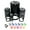 Black, variant on Pixel Rooster Chicken Self-Inking Rubber Stamp Ink Stamper - Black Ink - Mini 1/2 Inch