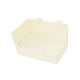 thumbnail image 4 of Bandeja de entrenamiento para orinal de conejo, caja de cama, jaula, inodoro, caja de baño para conejos, bandeja para mascotas Blanco, 4 of 9