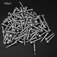 thumbnail image 2 of Self Tapping Screw Zinc Plated Screw Oblique Screw Partially Threaded Screw Threaded Screw 100 Pcs Zinc Plated M4-25mm Oblique Self Tapping Screws Set Mechanical Electronic Tool, 2 of 8