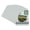 Gray, variant on Harbor Gray Picture Frame Mat for 16x20 Frames - Oval Opening for 12x15 Photos - 1 Mat
