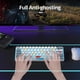 thumbnail image 4 of Teclado para Juegos Ussixchare Mecánico con Cable y 61 Teclas, Interruptores Rojos, 4 of 7