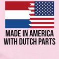 thumbnail image 2 of CafePress - Made In America With Dutch Parts Body Suit - Long Sleeve Cotton Baby Bodysuit, 2 of 4