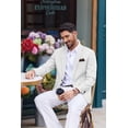 thumbnail image 5 of COOFANDY Mens Casual Sport Coat Blazer One Button Lightweight Suit Jackets, 5 of 6