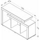 thumbnail image 2 of Mesa para TV Inval MTV18219-A, 2 of 5