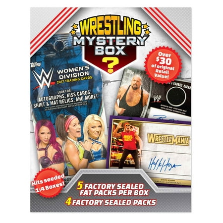 2018 WWE Wrestling Mystery Box 2 Trading Cards