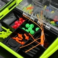 thumbnail image 6 of WEIHE Tackle Box Fishing Kit with Hook Weights Swivels Snaps Line Beads Angling Accessories Set, 6 of 7