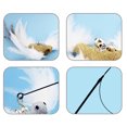 thumbnail image 4 of Cat Wand Toy Wire Elastic Funny Cat Teaser Toy Kitten Play Toy with Replacement, 4 of 10
